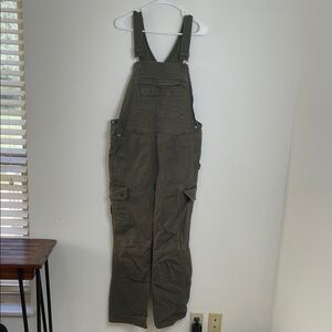 Duluth Trading Co Olive Green Jumpsuit